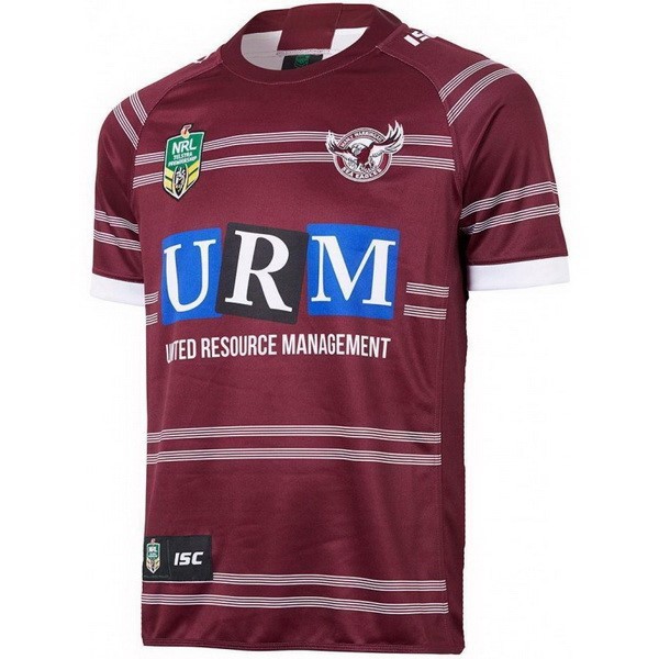 Camiseta Manly Sea Eagles Primera equipación 2018 Rojo